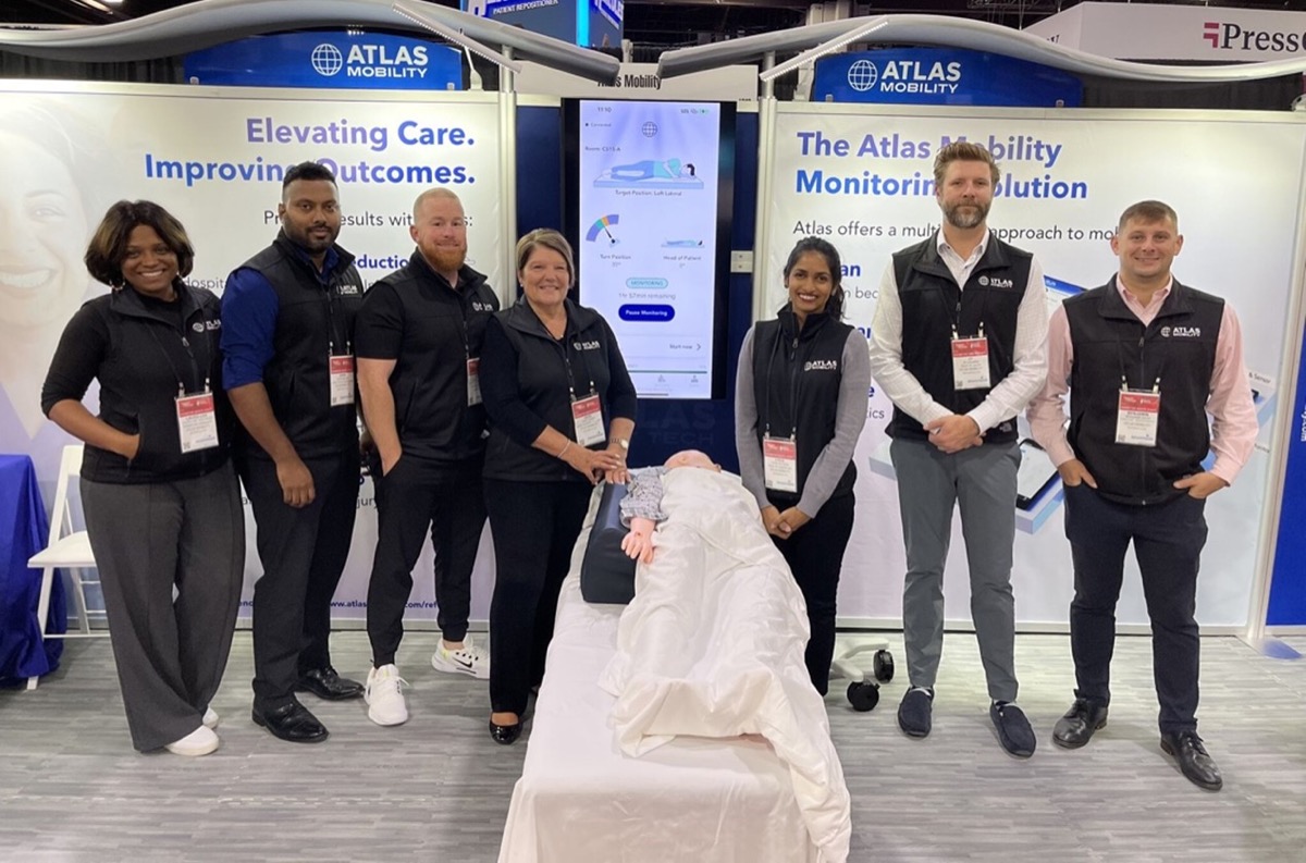 Atlas Mobility team at trade show